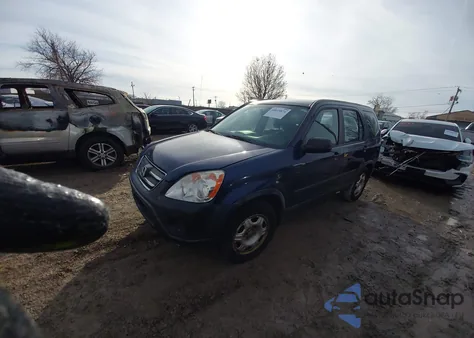 2005 Honda Cr-V Lx z USA, uszkodzony, nr VIN JHLRD78575C051606